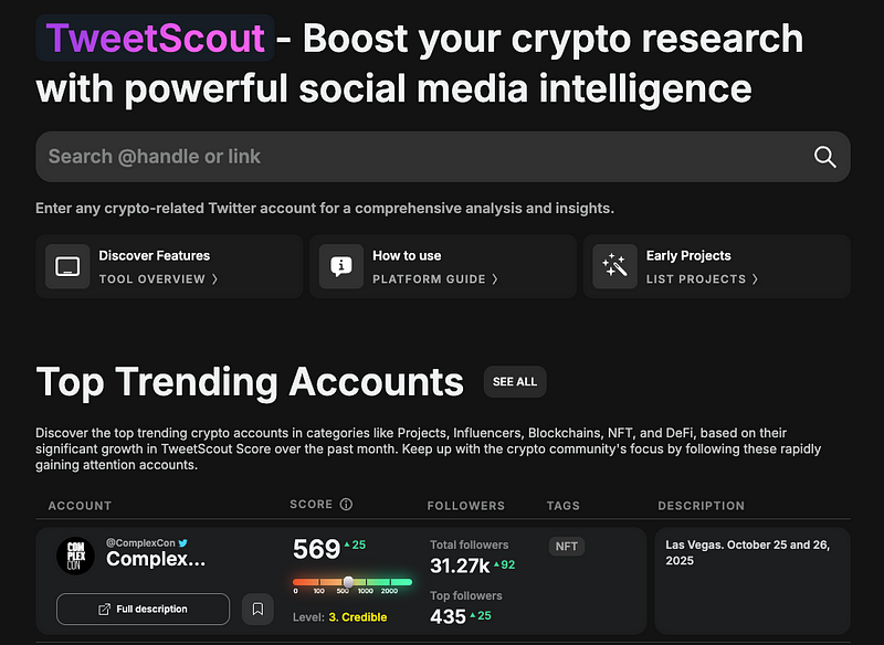 TweetScout Review: The Ultimate Crypto Twitter Research Tool 7