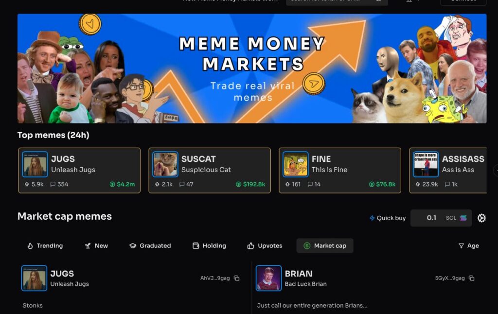 Moonit Solana MemeCoins Launchpad by 9GAG 7