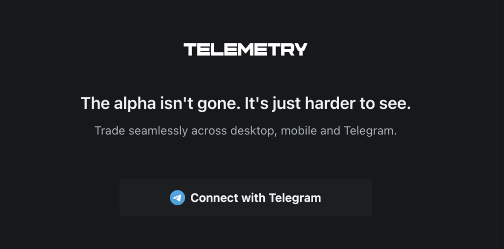 Telemetry Solana Trading Platform By BonkBot: Sniper And Trading Bot 253